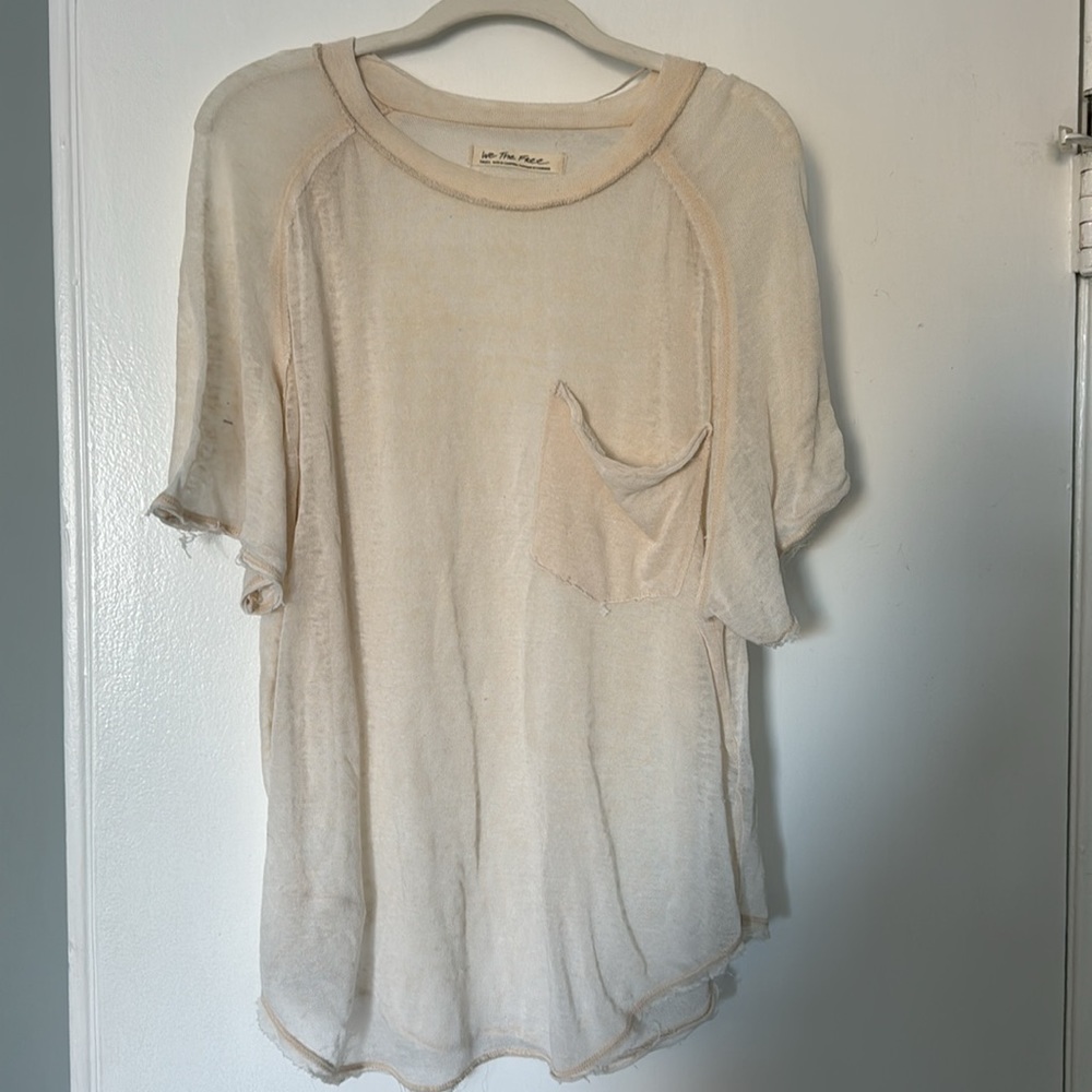 We The Free Distressed Tee